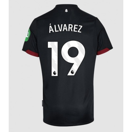 Dres West Ham United Edson Alvarez #19 Gostujuci 2024-25 Kratak Rukav